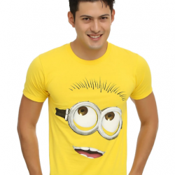 minion face t shirt